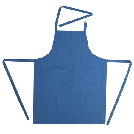 Dunroven House Solid Adult Apron Provencal Blue RK104APB